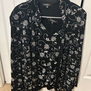 Wendye Chaitin Onyx Nite Jacket and Blouse